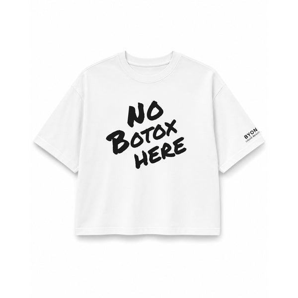 Boxy Oversize T-Shirt – „No Botox here“