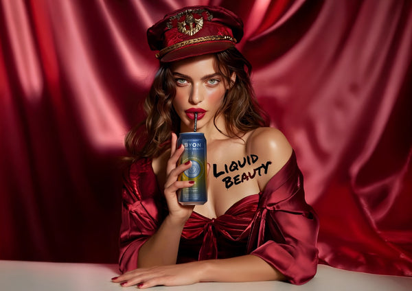 Byon Headerbild mit Model mit roter Cap